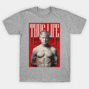 Red Thug Life T-Shirt